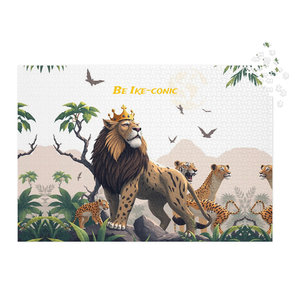 Re Leone 1000 pezzo Puzzle personalizzabile A3/A4 formato educativo giocattolo di latta con Logo fatto da te stampa materiale cartaceo per uso di gioco - Product Image 5