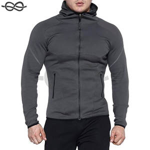 Sudaderas Deportivas de Invierno para Hombre con Cierre Completo, Bordadas, de Secado Rápido, Transpirables, Cómodas, para Entrenamiento, Deportes, Fitness - Product Image 4