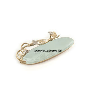 Bandeja de chocolate decorativa de metal, bandeja de chocolate hecha a mano de calidad superior, bandeja de chocolate hecha a mano con estilo clásico - Product Image 4