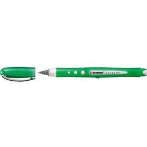 ปากกาโรลเลอร์บอลสีเขียว STABILO Worker+ ขนาด 0.5 มม. ปลายกลม สีสันสดใส - Product Image 1
