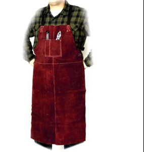 Qualité supérieure imperméable sans manches sécurité industrielle robuste en cuir fendu soudeur tablier de travail maison jardinage outils de nettoyage - Product Image 6