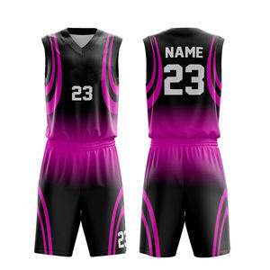 Style jeunesse basket-ball débardeur court ensemble Kits dernière conception basket-ball maillot uniforme porter avec OEM - Product Image 1