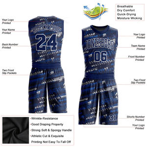 2025 uniformes de basket-ball en polyester pour garçons maillots respirants en taille XS vêtements d'équipe de sublimation personnalisés Service OEM en gros - Product Image 4