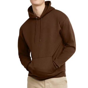 Sudadera con Capucha de Manga Larga 100% Algodón para Hombre, Pantalones Deportivos, Bordado 3D, Tinte Liso, Lavado a la Piedra, Colección de Invierno, Personalizable, Alta Calidad - Product Image 1