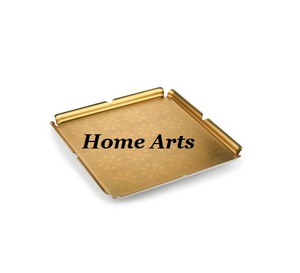 Grey And <b>White</b> Color Iron Food Serving Tray Latest Design Kitchenware <b>Chocolates</b> Serving Tray For Sale - Product Image 4