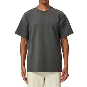 Fabricants de t-shirts tendance en gros personnalisés, t-shirts en coton uni de haute qualité à manches courtes, streetwear pour hommes - Product Image 5