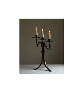 Metal <b>candelabra</b> for anniversary celebrations giving warm candlelight effect romantic evening atmosphere naturally - Product Image 4