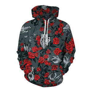 Sudaderas con Capucha Estampadas para Hombre, Sudadera de Algodón con Capucha, Impresión Personalizada, Logotipo OEM, Fabricante Mayorista, Producción en Masa - Product Image 2