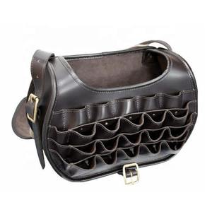 Sacs à cartouches en cuir véritable imperméables les plus vendus, haute qualité, lot de deux, pour la chasse en plein air et les voyages - Product Image 2