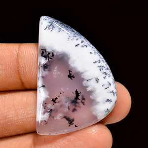 Première qualité coeur coupe arbre motif Dendrite opale Cabochons naturel poire coupe poli pour la fabrication de bijoux-Lot en gros - Product Image 3