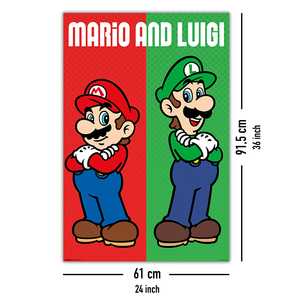 Póster moderno de Super Mario y Luigi para decoración de pared - Product Image 4