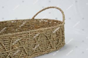 Meilleur choix Design jonc de mer Jute service plateaux de rangement plateaux ensemble table de service durable tissé sans danger pour la décoration de restaurant - Product Image 4