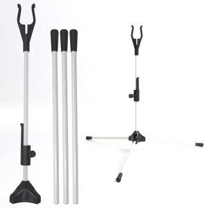 Soporte de arco de tiro con arco de rosca ligero plegable soporte de arco de Tiro con Arco recurvo cuerdas de arco - Product Image 1