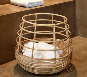 HOT SALE - Bamboo <b>Rattan</b> <b>Basket</b> - Wholesale <b>Rattan</b>/Wicker Woven <b>Basket</b> - <b>Laundry</b>-Storage <b>Baskets</b> Export Worldwide - Product Image 5