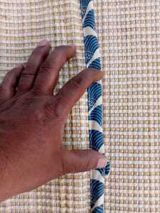 Venta al por mayor logotipo personalizable verano al aire libre playa Picnic Mat impermeable plegable portátil paja o hierba Mat para Picnic Camping - Product Image 4