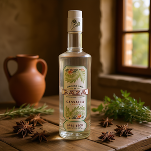 Anís Seco <span class=keywords><strong>Cassalla</strong></span> 42% Botella de 0.7L - Bebida Espirituosa Herbal Española Tradicional - Product Image 3