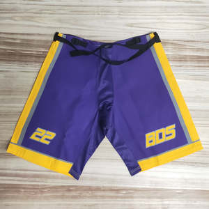 Carcasa de pantalón de hockey sobre hielo con sublimación de color personalizada | Diseño único | Ropa de hockey sobre hielo hecha a medida - Product Image 1