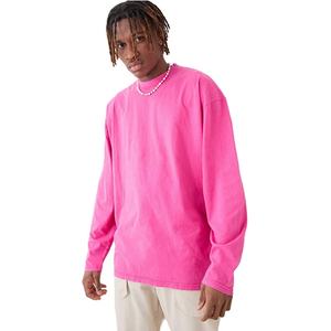 High Quality 100% Cotton Men's <b>Long</b> <b>Sleeve</b> <b>Shirts</b> Breathable Slim Fit <b>with</b> <b>Button</b> Neck Formal Knitted Style Wholesale Price - Product Image 1