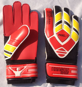 NOUVEAUX GANTS DE GARDIEN PROFESSIONNEL AVEC PROTECTION DES DOIGTS GANTS DE GARDIEN POUR ENFANTS ADULTES ENTRAÎNEMENT DE FOOTBALL LATEX ÉPAIS LISSE - Product Image 5