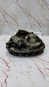 กุหลาบทองและสีน้ำตาลเทวดาสุนัขโกศสำหรับสัตว์เลี้ยงเถ้ากระดูกที่ระลึกโดย Brassworld อินเดียผู้ผลิตโกศสัตว์เลี้ยงจากอินเดีย - Product Image 5