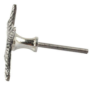 Tiradores de armario de aluminio plateado hechos a mano, tiradores de cajón de oficina de estrellas, tiradores de puerta de armario para cocina, exterior de Hotel - Product Image 2