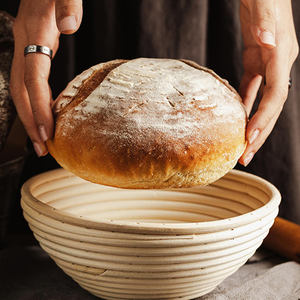 Kit de Cesta de Fermentación de Pan de Ratán Wintop, Tamaño Personalizado con Cuchilla para Pan - Product Image 3