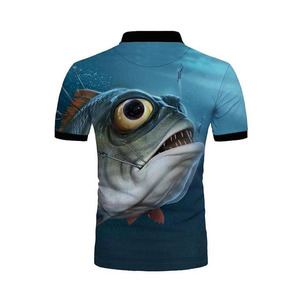 Les polos de pêche à séchage rapide vous gardent au frais toute la journée Choix parfait vêtements de pêche jersay - Product Image 2