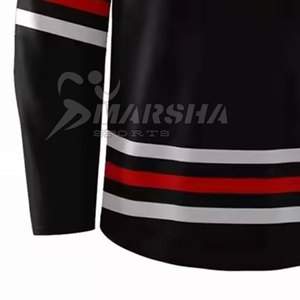 เสื้อฮอกกี้น้ำแข็งทีมแบบสลิมฟิต ทนทาน ผลิตจากโพลีเอสเตอร์ 100% สวมใส่สบาย เป็นมิตรกับสิ่งแวดล้อม ปรับแต่งได้ สำหรับนักกีฬา - Product Image 5