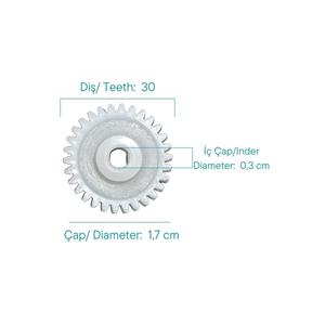 Engrenage de moteur pliant de rétroviseur latéral électrique pour Mazda 3,6,cx5 - Product Image 2