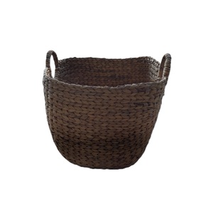 ตะกร้าเก็บของทรงสี่เหลี่ยม ดีไซน์ใหม่ เป็นมิตรกับสิ่งแวดล้อม ทันสมัย ใช้งานได้หลากหลาย ทำจากผักตบชวา สำหรับใช้ในบ้าน ใส่เสื้อผ้า ของใช้  ภาษีมูลค่าเพิ่ม 42 เวียดนาม - Product Image 1