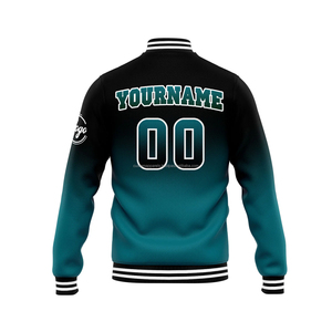 Chaqueta Varsity Personalizada Estilo Heritage para Hombre, 100% Lana, Ropa Deportiva Clásica, Transpirable, Resistente al Viento, Cuello Alto, Logotipo Bordado en la Parte Delantera - Product Image 3
