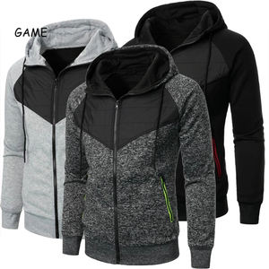 Sudaderas con capucha de manga larga para hombre, Sudadera con cremallera, ropa de calle, chándal con cremallera, Sudadera con capucha para hombre, Tops cálidos transpirables de invierno - Product Image 1