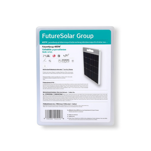 Panel Solar Plegable Policristalino de 400W de FutureSolar Group con Lámina Trasera Blanca, Certificado TUV para Uso en Exteriores - Product Image 2