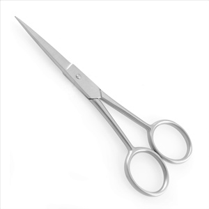 Kounain กรรไกรตัดเล็บสแตนเลสสตีลทำด้วยมือสำหรับ4.0ทำเล็บมือ "4.5" สำหรับเล็มขนบนใบหน้าแต่งคิ้วหนวด - Product Image 3