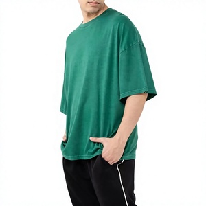 เสื้อยืดพรีเมียมผู้ชาย ผ้าคอตตอนเจอร์ซีย์น้ำหนักเบา คอกลม แขนสั้น เสื้อพื้นฐาน รับผลิตแบบ OEM ODM พร้อมบริการสกรีนโลโก้แบรนด์ - Product Image 4