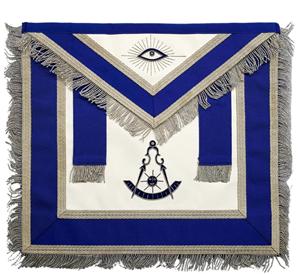 Mandil Ceremonial Masónico con Logotipo Personalizado, Mandil de Alta Calidad para Logia Fraternal - Product Image 1