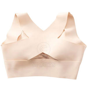 Sujetador deportivo personalizado OEM para mujer, sin costuras, transpirable, acolchado de alto impacto, ropa deportiva para gimnasio para yoga, directo del proveedor - Product Image 5