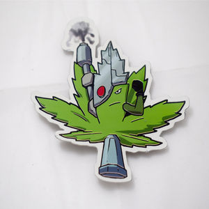 Pegatinas de vinilo ecológicas personalizadas para eventos promocionales Impresión UV Acabado de forma personalizada Marca sostenible de alta calidad - Product Image 6