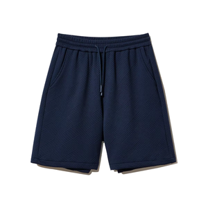 Nuevos hombres con camiseta azul claro y pantalones cortos Camisetas de verano para hombres Pantalones cortos 100% algodón con transpirable - Product Image 4