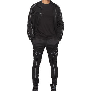 Chándal de algodón y poliéster para hombre, traje personalizado, ropa reflectante de calidad, superventas - Product Image 2