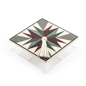 Grande boîte en bois carrée de haute qualité pour collations, bonbons et bonbons, parfaite pour le stockage et l'organisation - Product Image 6