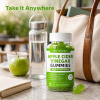 Gummies au vinaigre de cidre de pomme Marque privée Sans gluten Soutien immunitaire naturel Gestion du poids Santé digestive Métabolisme