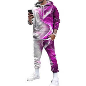 Chándal de hombre estampado personalizado de bajo precio a la venta en stock estilo casual de hombre estampado personalizado en stock chándales para hombre - Product Image 5