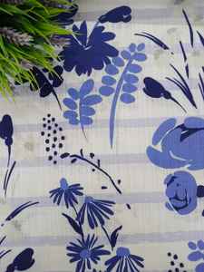 Tissu de rideau imprimé de style indien de qualité supérieure de 280cm de large doux et chaud avec des techniques tissées de sensation de main de porte solide - Product Image 4