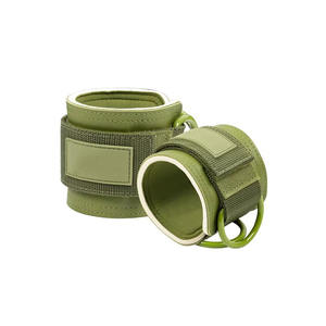 Custom Wholesale High Quality Adjustable Gym Fitness Ankle Straps Heavy Duty Padded <b>Cable</b> Machine Ankle Cuffs OEM Wholesale - Product Image 4