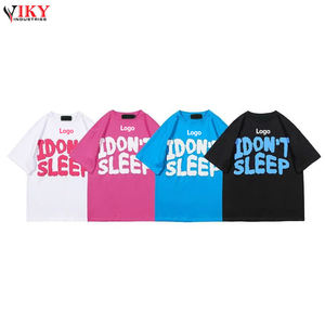 T-shirt sérigraphié de haute qualité 100% coton tissu et Hip Hop Unique Styler Puff Printing T Shirt BY VIKY INDUSTRIES - Product Image 6