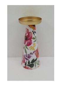 Design classique décalcomanie émail fini maison décorative luxe couleur bougeoir finition en laiton fait à la main personnalisé - Product Image 4