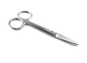 Tijeras Iris Tc 11,5 Cm Curvada Recta Dental Quirúrgica Sutura Disección Tijeras Tejido Operativo - Product Image 4