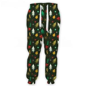 กางเกงวอร์มสำหรับผู้ชายผ้าโพลีเอสเตอร์และผ้าฝ้ายที่ทันสมัยสวมใส่สบาย - Product Image 1