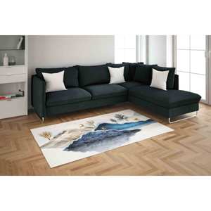 Alfombra con Estampado Abstracto - Arte Moderno para tu Espacio, Alfombra Suave No Tejida - Product Image 2